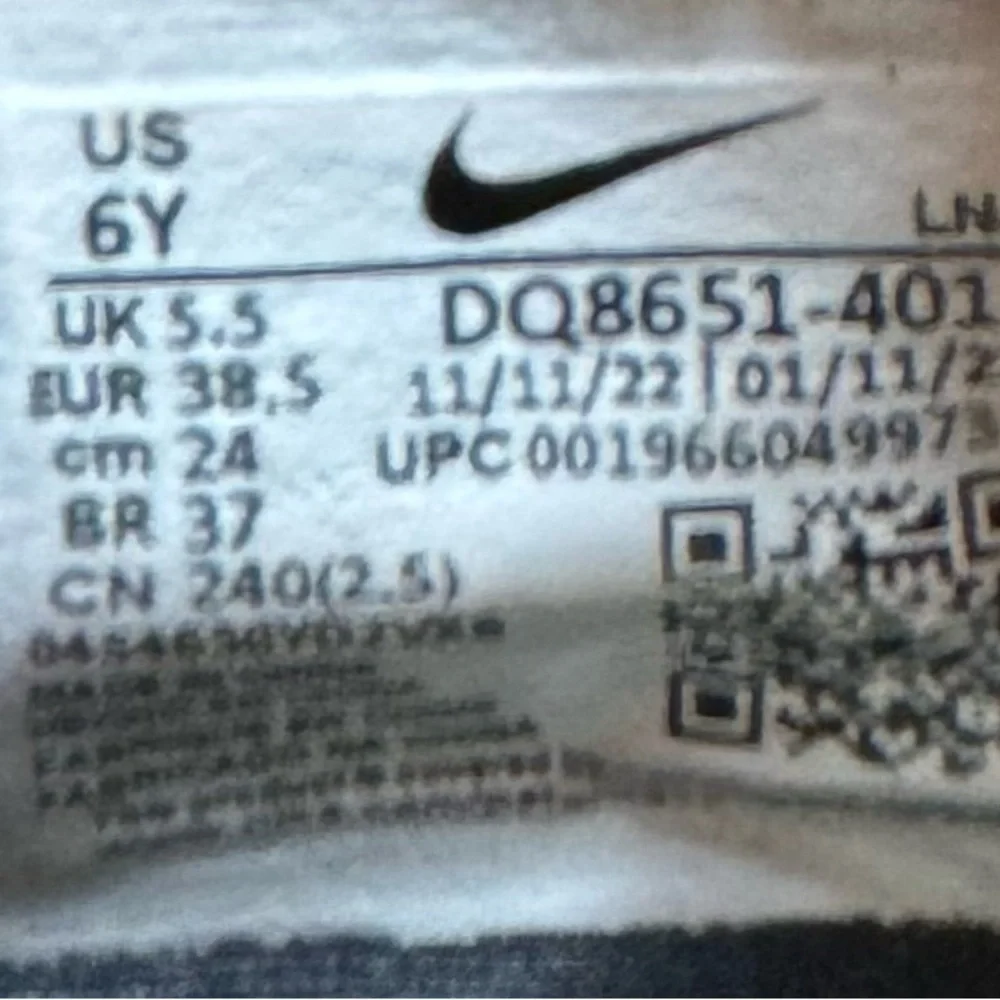 Nike LeBron 20 Grade GS Racer Blue Basketball Sneakers Running Shoes Woman 7.5 - Picture 13 of 13